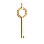 ZAK Tool - ZT50 Handschellen Schlüssel Ersatzschlüssel vergoldet Gold - LAGERWARE